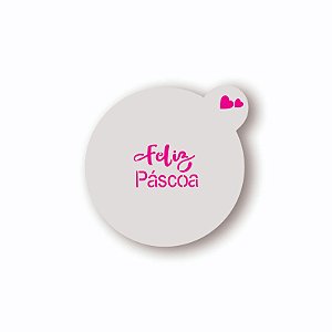 Estêncil Feliz Páscoa
