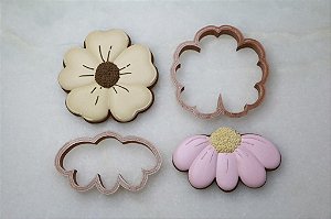 Cortadores de Biscoito Flores Modelo V