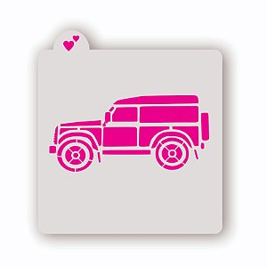 Estêncil Lange Rover