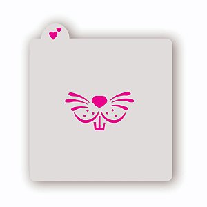 Estêncil Focinho de Coelho A