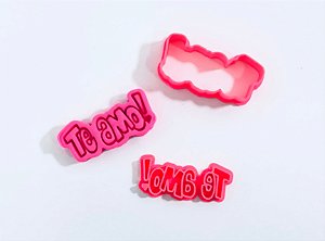 Cortador de bolacha te amo