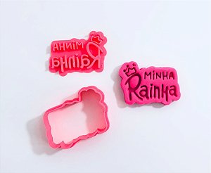 Cortador e carimbo Minha Rainha