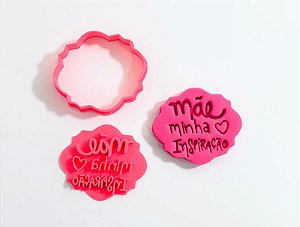 Cortador e Carimbo Mãe minha Inspiração