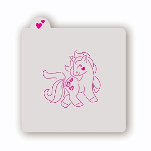 Estêncil Unicórnio