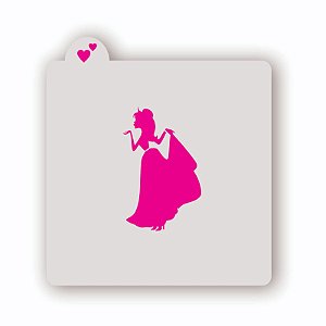 Estêncil Princesa Barbie