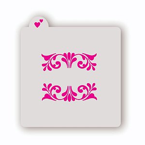 Estêncil Arabesco A