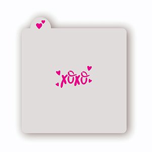 Estêncil Xoxo