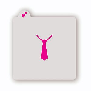 Estêncil Gravata Papai