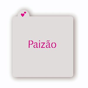 Estêncil Paizao B