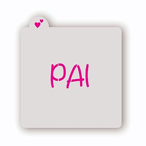 Estêncil Pai Simples