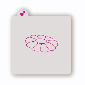 Estêncil Margarida simples