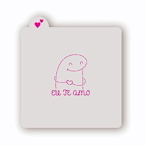 Estêncil Eu Te Amo Flork