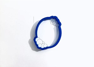 Cortador de Bolacha Oval  bubbles