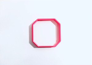 Cortador de Bolacha Quadrado chanfrado