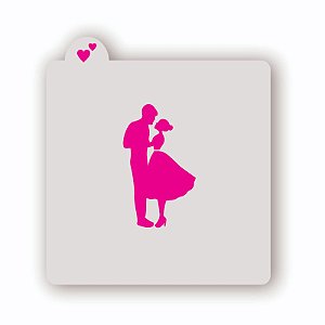 Estêncil Casal 1