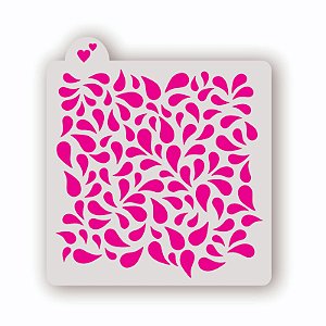 Estêncil Fundo Respingo