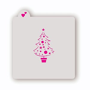 Estêncil Árvore de Natal