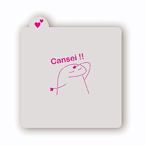 Estêncil Flork Cansei