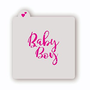 Estêncil Baby Boy
