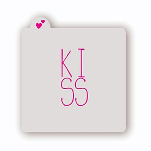 Estêncil Kiss