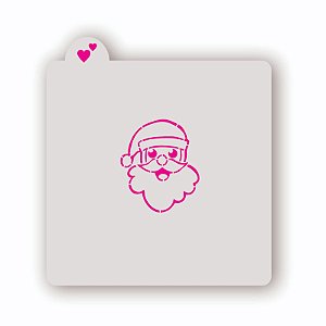Estêncil Papai Noel