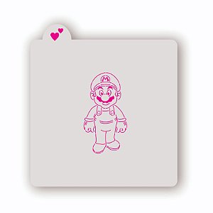 Estêncil Super Mario Bros