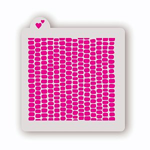 Estêncil Fundo Milho