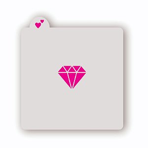 Estêncil Diamante