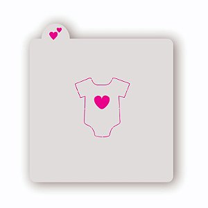 Estêncil Body Bebê