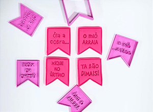 Kit Bandeirinhas Juninas