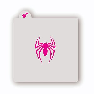 Estêncil Aranha Verso