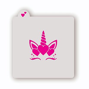 Estêncil Unicórnio 2