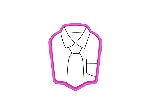 Cortador de Biscoito Camisa social