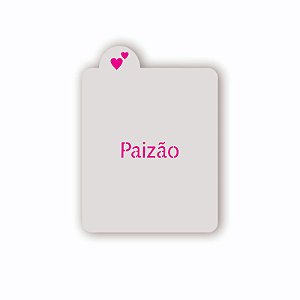 Estêncil Paizão M