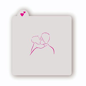 Estêncil Pai e Filho