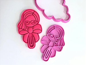 Cortador de Biscoito Clipe Professora