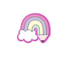 Cortaor de Biscoito Arco iris Prof