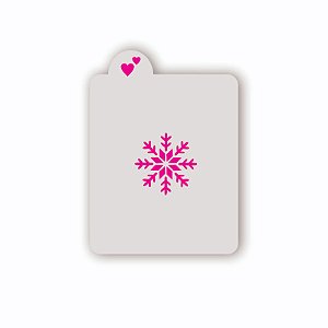 Estêncil Floco de Neve M