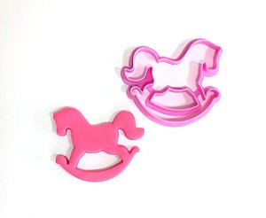 Cortador de Biscoito Cavalinho de balanço