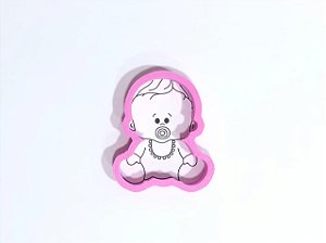 Cortador de Biscoito bebê sentado