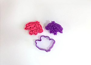 Cortador de biscoito camarão