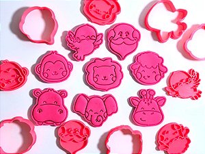 Kit Cortador de Biscoito arca de Noé