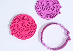Cortador de Biscoito Barbie Selo