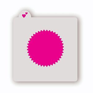 Estêncil Fundo Barbie