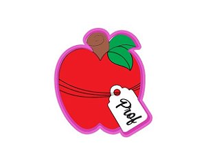 Cortador de Bolacha Maça tag