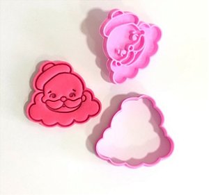 Cortador de Biscoito Papai Noel AK