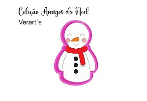 Cortador de Bolacha Boneco de Neve V3