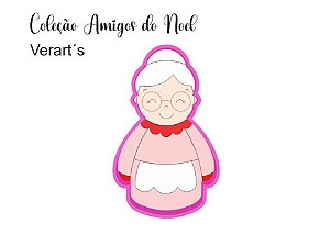 Cortador de Bolacha Mamãae Noel V3
