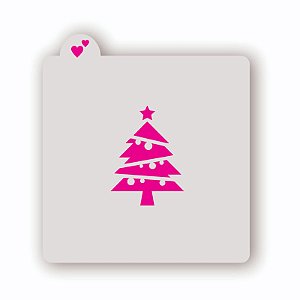 Estêncil Árvore de Natal S