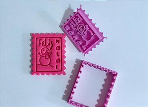 Cortador de Bolacha selo de natal